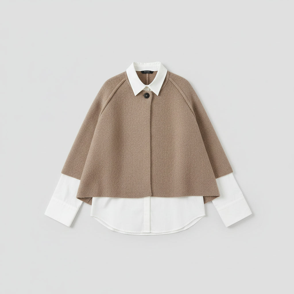 Judith™ Elegant Warm Short Faux Cashmere Jacket for Women