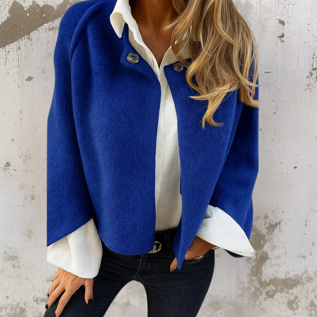 Judith™ Elegant Warm Short Faux Cashmere Jacket for Women