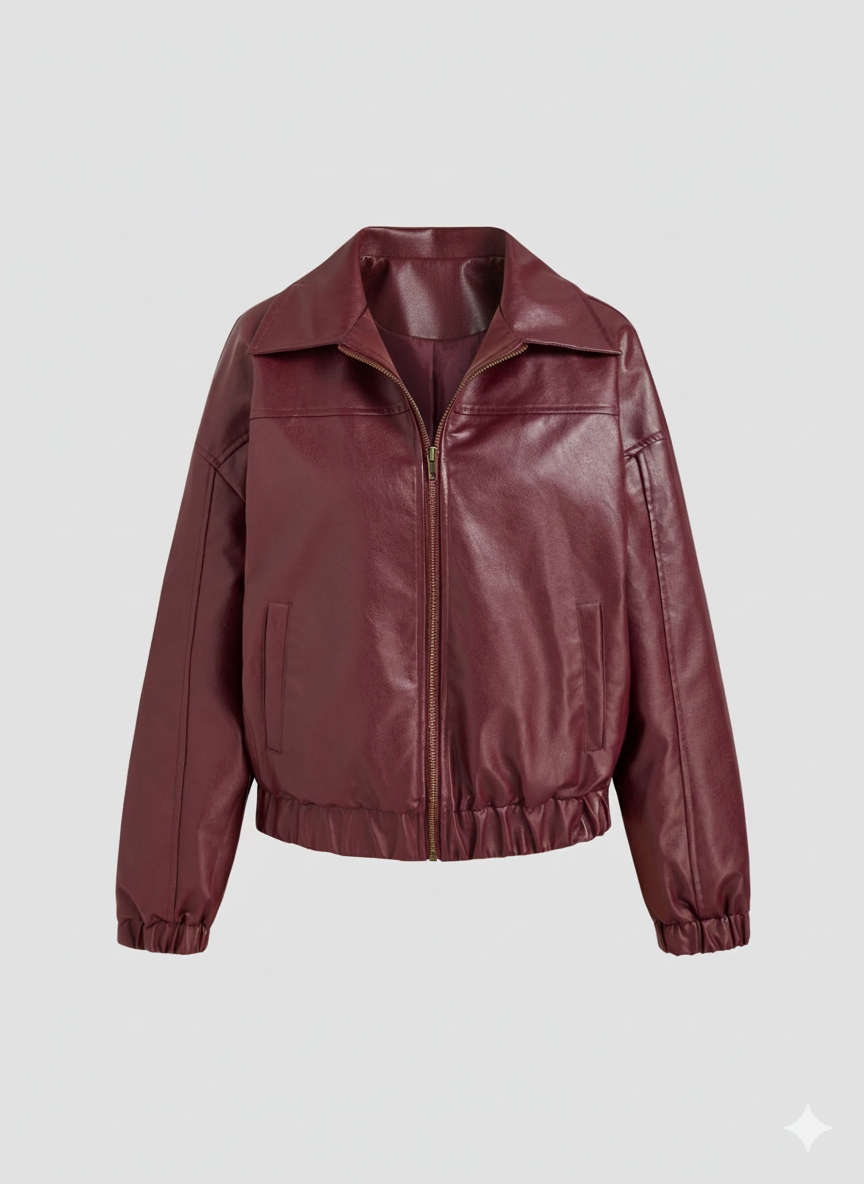 Zipper Bomber Jacket